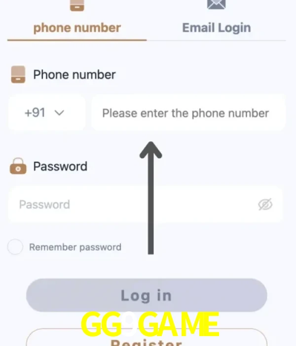 GG9GAME login